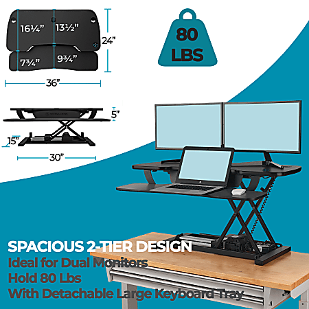 Everything You Should Know About Standing Desk Converters - VersaDesk