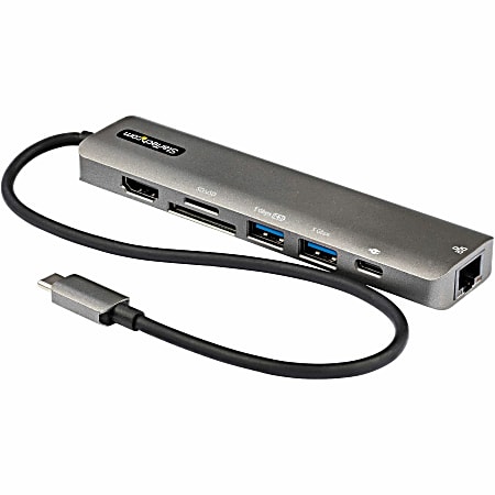 StarTech.com Docking Station - for Notebook/Tablet/Workstation/Monitor - 100 W - USB 3.2 Gen 1 (3.1 Gen 1) Typ - DKT30CHSDPD1