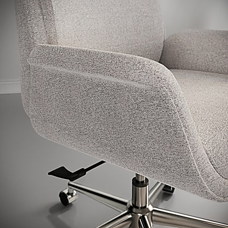 Realspace Modern Comfort Pizana Boucl Fabric High Back Executive