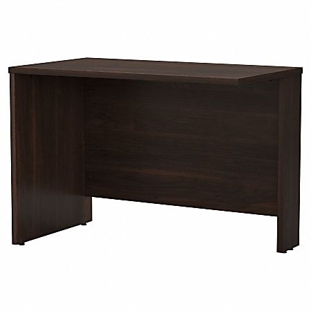 Bush Business Furniture Studio C 42"W Desk Return, Black Walnut, Standard Delivery