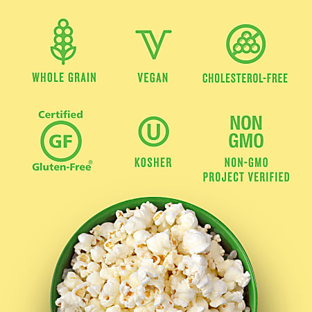 Angie's BOOMCHICKAPOP Popcorn - Non-GMO, Gluten-free - Sea Salt - 1 oz - 24 / Carton Angie's BOOMCHICKAPOP Popcorn - Non-GMO, Gluten-free - Sea Salt - 1 oz - 24 / Carton