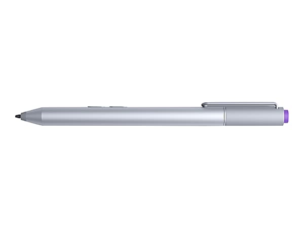 Microsoft Surface Pen - Stylus - wireless - Bluetooth - silver