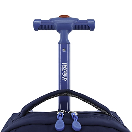 J World Sunlight Rolling Backpack Navy - ODP Business Solutions
