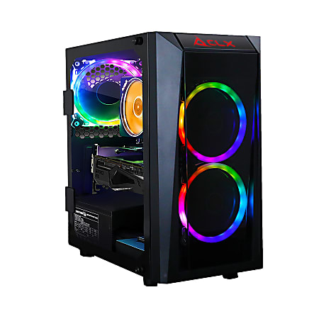 CLX SET TGMSETRTH0900BM Gaming Desktop PC, AMD Ryzen 7, 16GB Memory, 2TB Hard Drive/240GB Solid State Drive, Windows® 10 Home