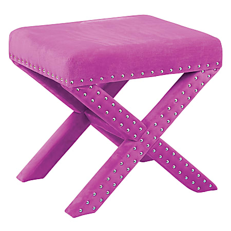 Office Star™ Accents Katie Bench, Lavender