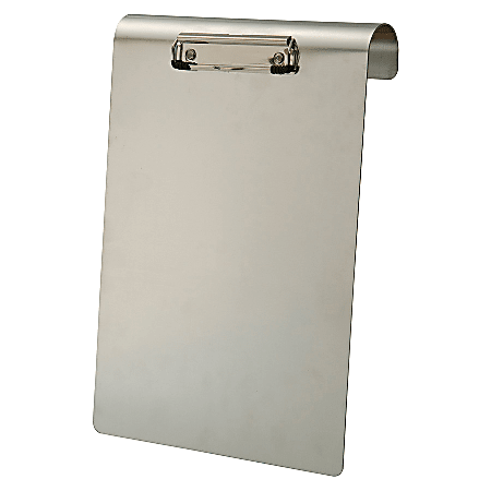 Tatco Curved Top Hanging Clipboard, 9-7/8"x14-1/4", Amber