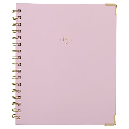AT-A-GLANCE® Emily Ley Dapperdesk Weekly/Monthly Hardcover Planner, 7" x 9", Pink, January To December 2021, DD11P-805