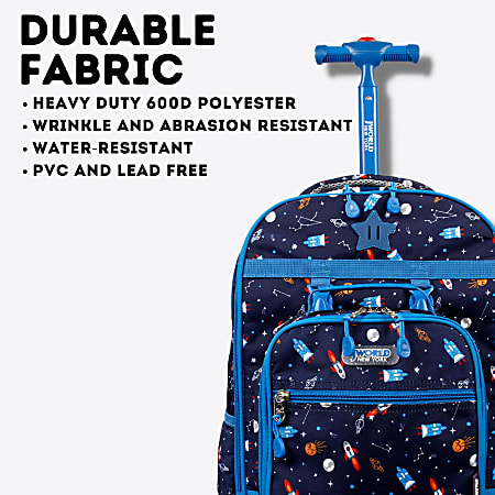 Heavy duty rolling backpack 2025