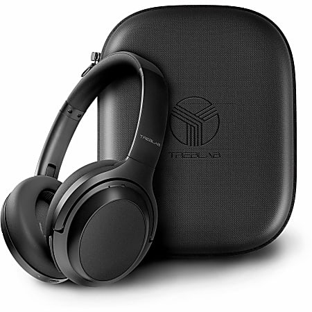 Treblab Z7 PRO, Hybrid Active Noise Canceling Headphones with Mic, 45H Playtime, Z7PRO