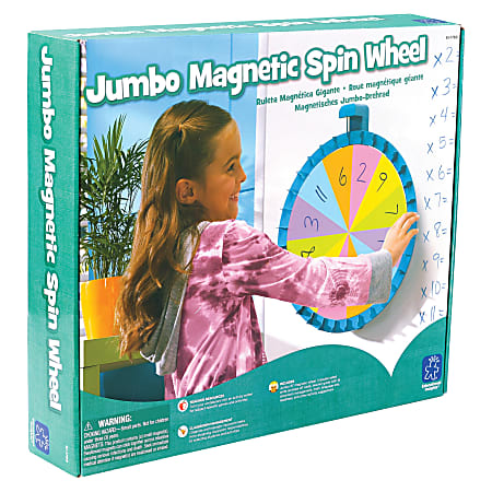 Magnetic spinning wheel deals toy