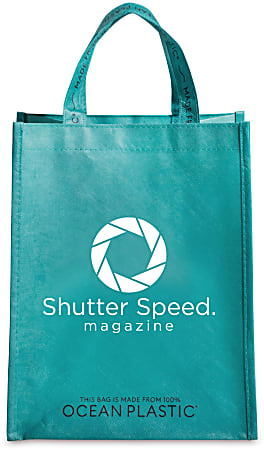 Custom Promotional Out Of The Ocean Reusable Lunch Shopper, 11-3/4” x 9-1/2”