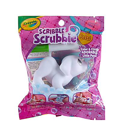 Crayola Scribble Scrubbie Pet Assorted Colors - Office Depot