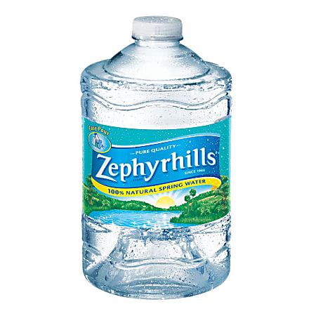 20 Fluid Ounce Bottled Water  Zephyrhills® Brand 100% Natural Spring Water