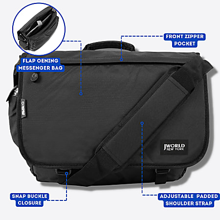 J world top messenger bag