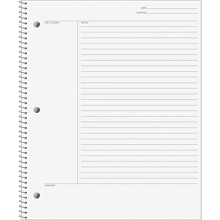 OfficeDepotノート Office Depot Brand Wirebound Business Notebook 7 14 x 9 12 1