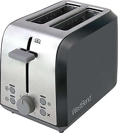 West Bend 2-Slice Toaster, Black
