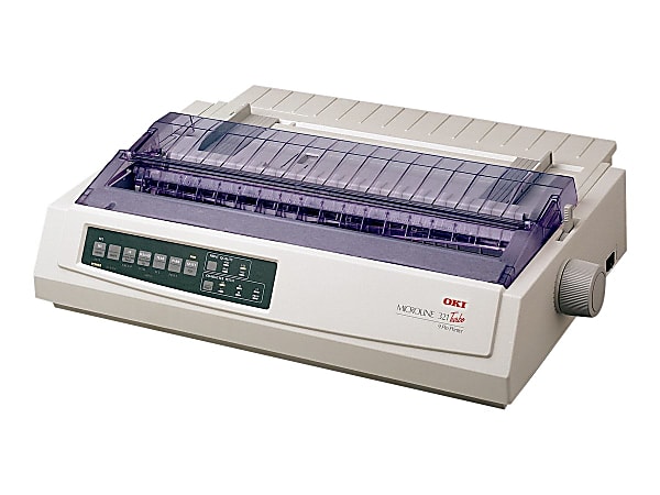 OKI® Microline® 320 Turbo Monochrome (Black And White) Dot Matrix Printer