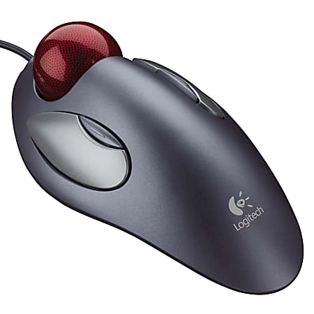 Logitech® Marble® Mouse, Silver