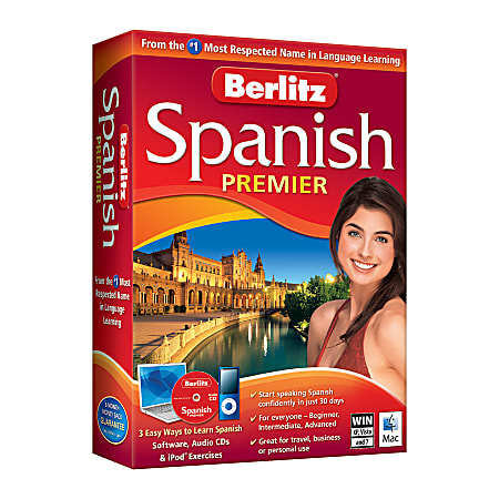 Berlitz® Spanish Premier, Traditional Disc