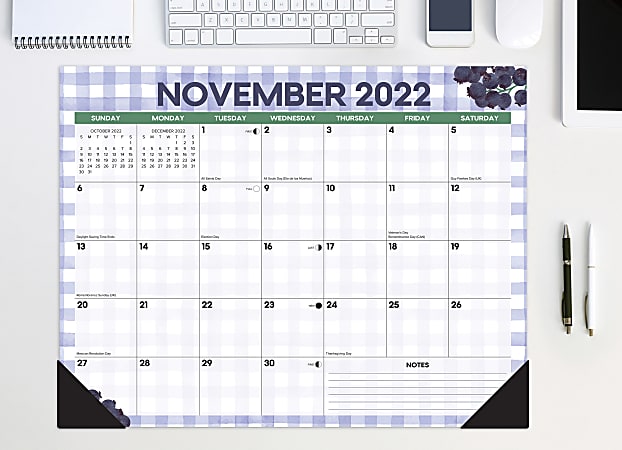 Willow Creek Press 22x17 B&W Office 2021 Desk Calendar 2021 