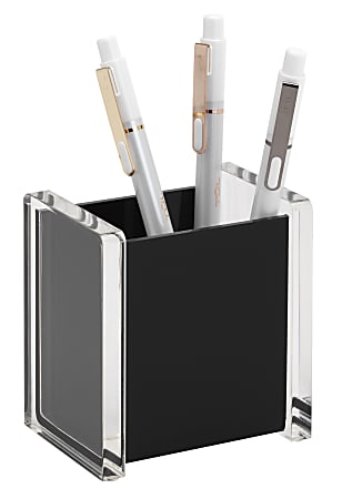 Acrylic Pen + Pencil Holder I Office Luxe