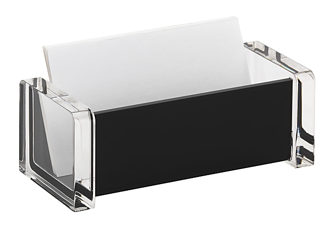 Acrylic card sale holder