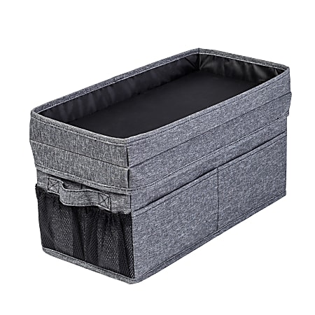 Realspace Stackable Storage Caddy Small Size Gray - Office Depot