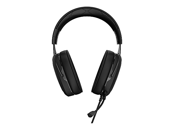 CORSAIR Gaming HS50 STEREO - Headset - full size - wired - 3.5 mm jack - carbon