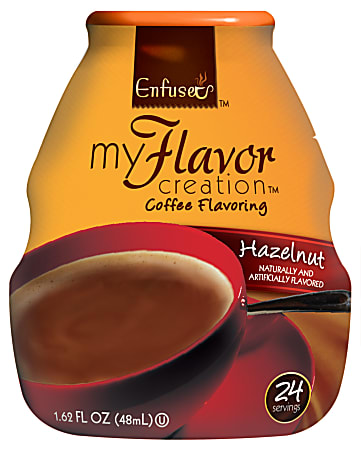 Enfuse my Flavor Hazelnut Liquid Coffee Flavoring, 1.62 Oz