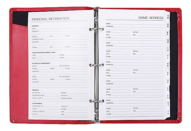 Business Contact Book: AZ Address Log with Phone, Email, Company, and  Associate or Client Name - (588 Alphabetical Entries) - 6 x 9 Inches