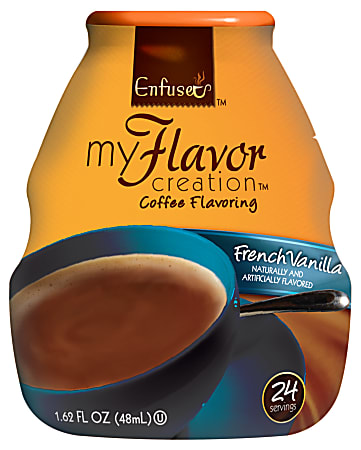 Enfuse my Flavor French Vanilla Liquid Coffee Flavoring, 1.62 Oz