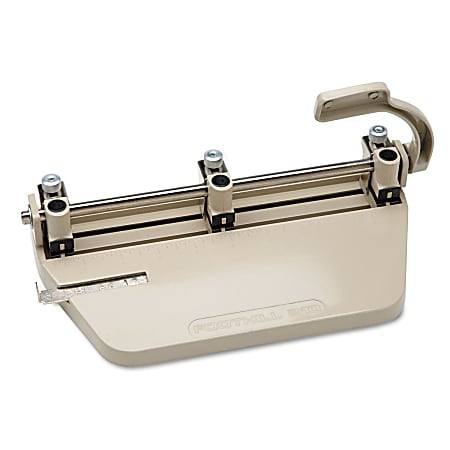 HC-340 - Heavy Duty 3 Hole Punch - All Steel (40 Sheets)