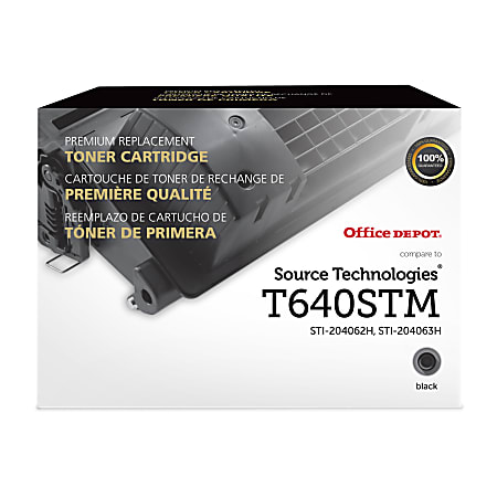 Office Depot® Brand Remanufactured High-Yield Black MICR Toner Cartridge Replacement For Source Technologies STI-204062H, ODT640STM