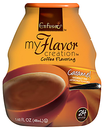 Enfuse my Flavor Caramel Liquid Coffee Flavoring, 1.62 Oz