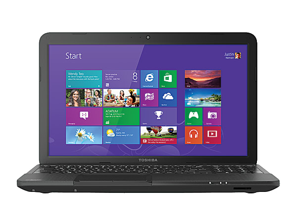 Toshiba Satellite® C855D-S5900 Laptop Computer With 15.6" Screen & AMD E-300 Dual-Core Accelerated Processor
