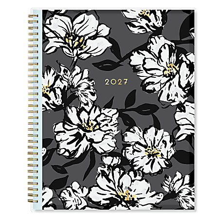2027 Blue Sky Baccara Dark Weekly/Monthly Planning Calendar, 8.5x11, 0%, CYO, Jan–Dec, RY27