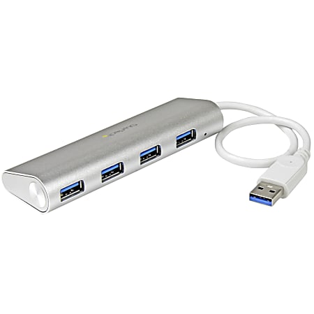 StarTech.com 4 Port Portable USB 3.0 Hub with