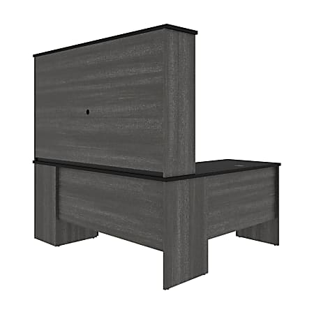 Manhattan Comfort Granville Midnight Blue 2-Drawer 18.11 in
