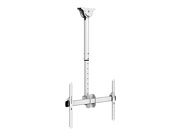 Mount-It! Full Motion Ceiling 70" TV Mount, White