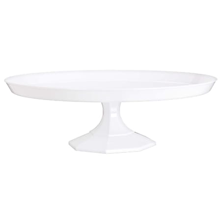Amscan Dessert Stands, 11-1/2" x 4", Frosty White,