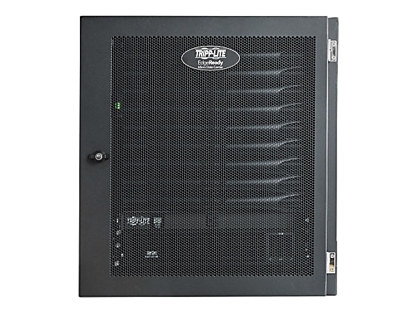 Tripp Lite EdgeReady Micro Data Center - 9U, Heavy-Duty, Wall-Mount, 1.5 kVA UPS, Network Management and PDU, 230V Kit - Rack cabinet - floor-standing - 9U - 19"