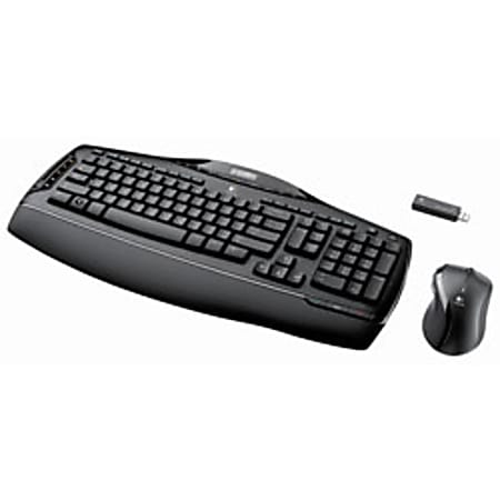 Logitech® Cordless Desktop® MX™ 3200 Laser, Charcoal