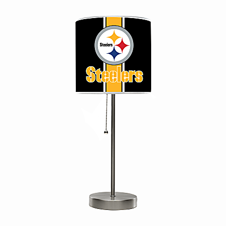 Imperial NFL Table Accent Lamp, 8”W, Pittsburgh Steelers