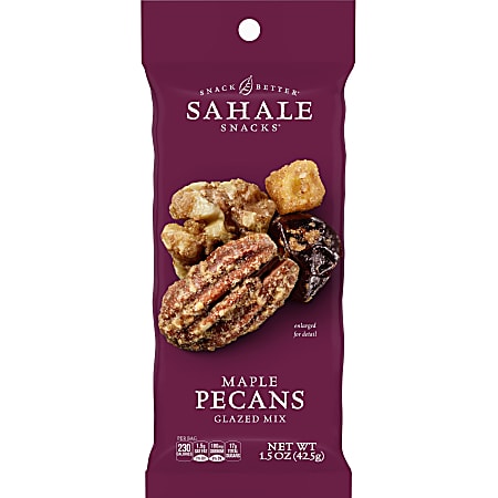Sahale Snacks Glazed Pecans Snack Mix - Gluten-free, Individually Wrapped, Non-GMO, No Artificial Color, No Artificial Flavor, Preservativ - 900018
