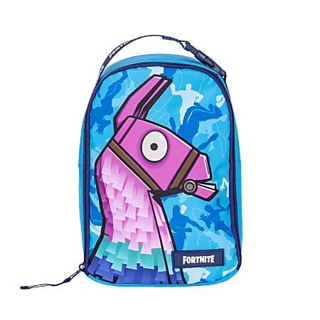 Fortnite Profile Lunch Kit, 6"H x 7-1/4"W x 10-3/4"D, Blue