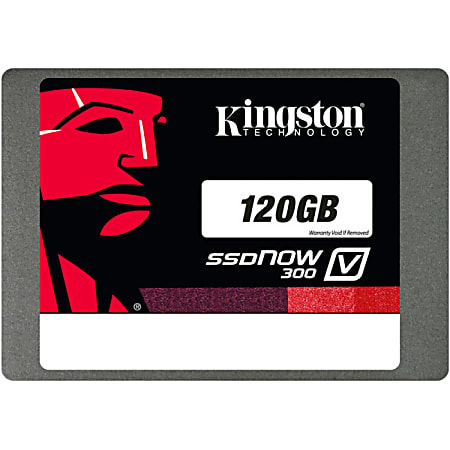 Kingston SSDNow V300 120 GB Solid State Drive - SATA (SATA/600) - 2.5" Drive - Internal