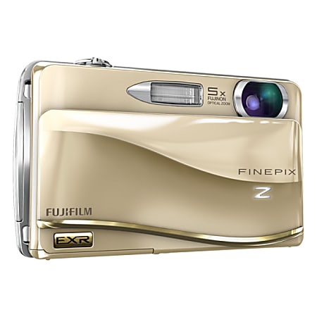 Fujifilm FinePix Z800EXR 12 Megapixel Compact Camera Gold - Office