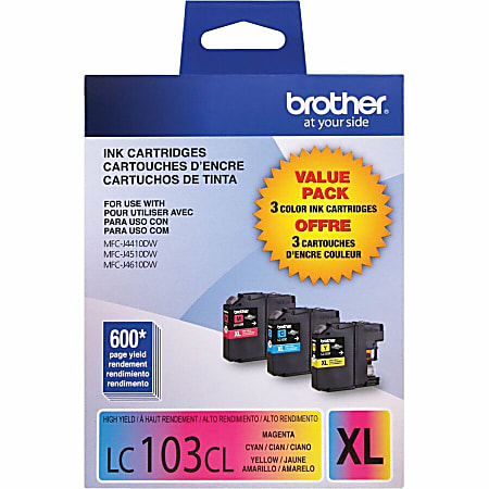 Pack de 4 cartouches d'encre compatibles pour BROTHER MFC J6520DW