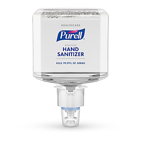 Purell® Healthcare Advanced Unscented Foam Hand Sanitizer Refill, ES6, 40.58 Oz
