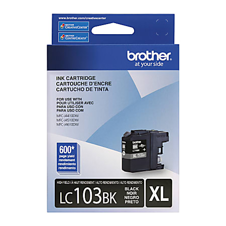 LC109BK XXL BROTHER black noir ink printer MFC J6520DW J6720DW J6920DW  copier